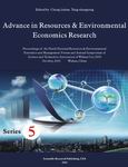 Advance in Resources and Environmental Economics Research （AREER 2010 E-BOOK）